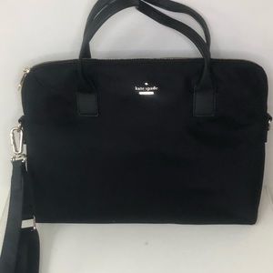 Black Kate Spade computer bag